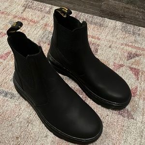 brand new black doc marten boots